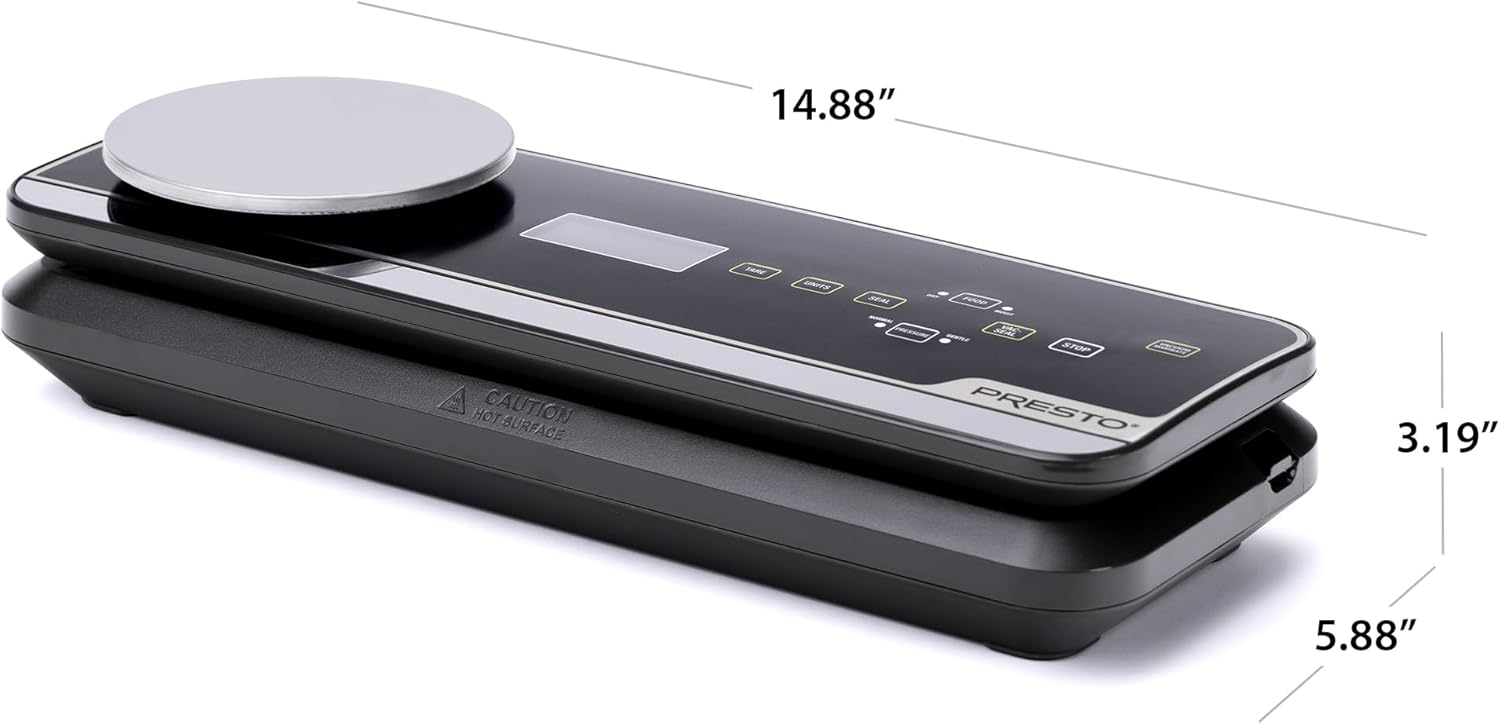 14.88" PRESTO 3.19" 5.88"