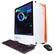 Back. CyberPowerPC - 18.9 - White.