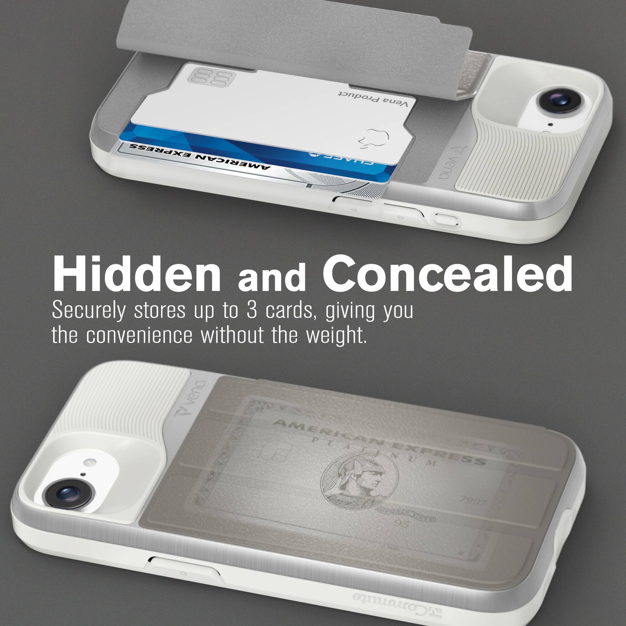 B8 Product Vena EXPRESS AMERICAN CEO - d ongv

Hidden and Concealed
Securely stores up to 3 cards, giving you the convenience without the weight.

AGUO T AMERICAN PLA PLATINUM NUM EXPRESS 7997 APRMTEE 95 Commute