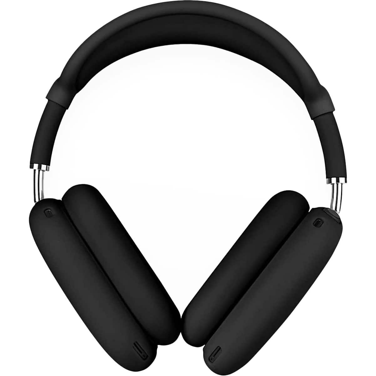 Alt View 11. SaharaCase - Silicone Combo Kit Case for Apple AirPods Max Headphones - Black.