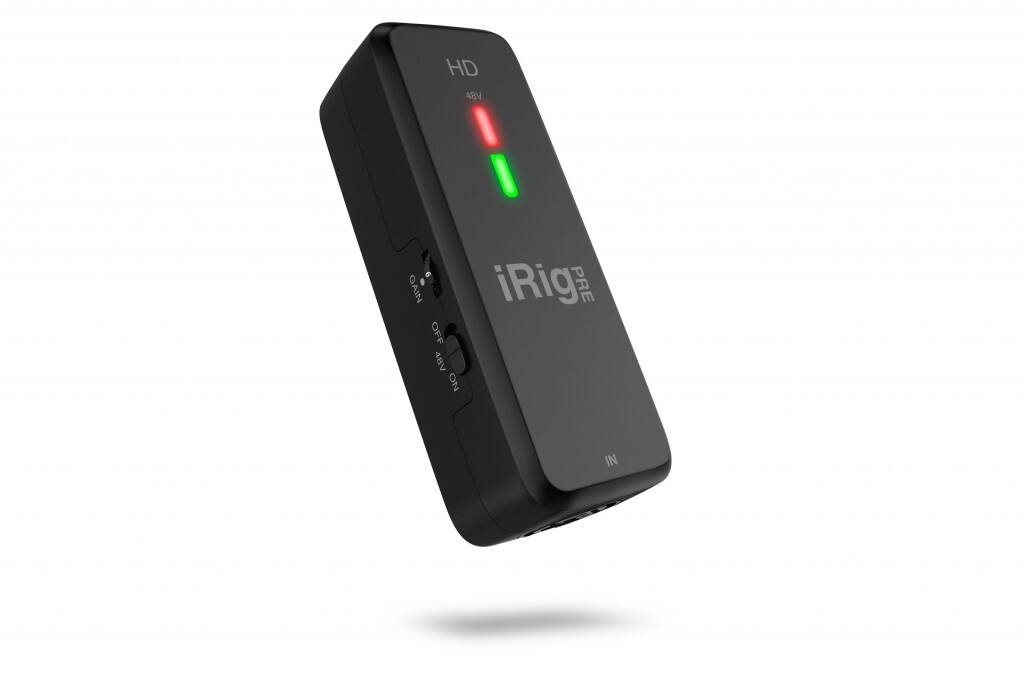 HD 48V GAIN iRig PRE OFF 48V ON IN