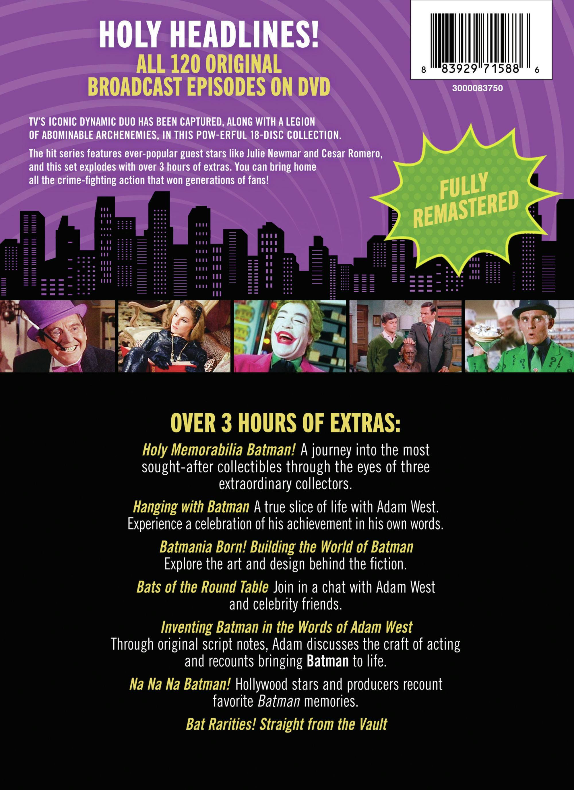 Back. Batman: The Complete Original Series (Box Set) [DVD].