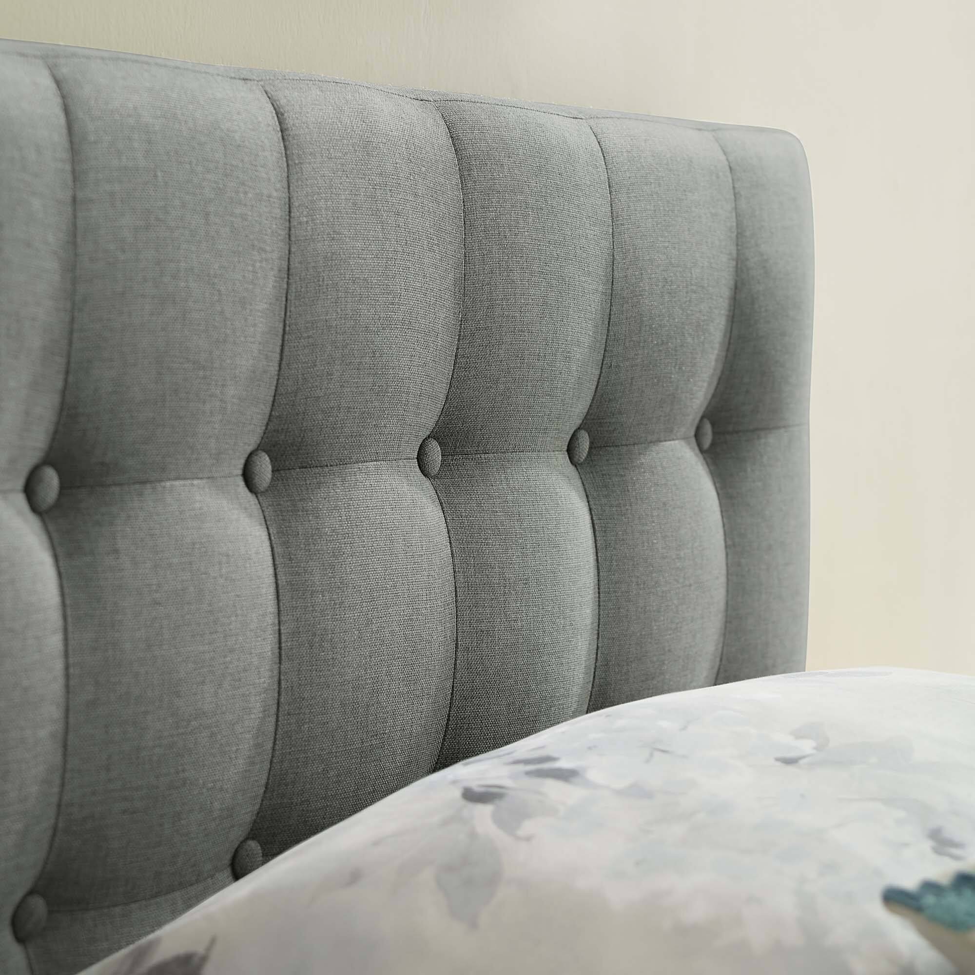 Alt View 4. Modway - Emily Upholstered Fabric Twin Headboard by Modway - Gray.