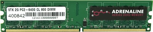 Front. VisionTek - Adrenaline Series 2GB 800 MHz DDR2 Desktop Memory - Multi.