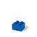 Front. Room Copenhagen - LEGO Storage Brick Drawer 4 - Bright Blue.