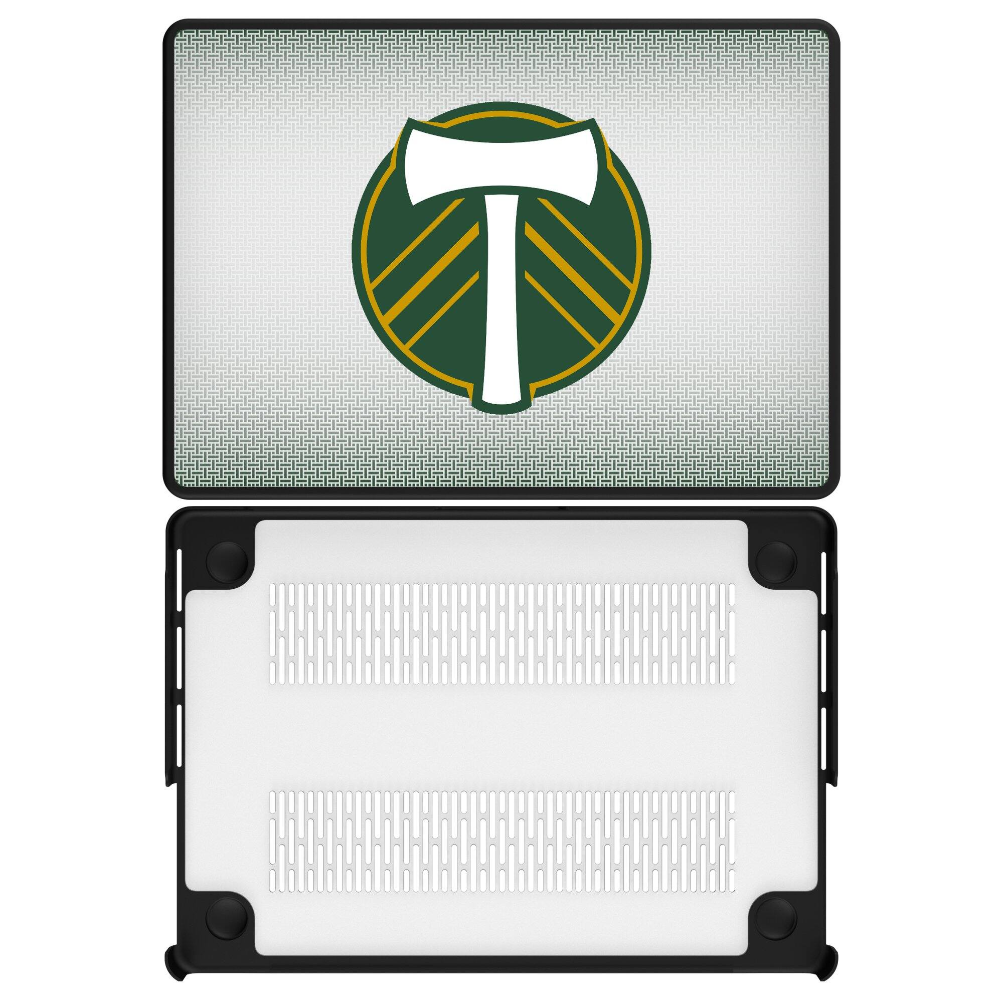 Front. Keyscaper - Portland Timbers Linen MacBook Case - Air 15 in - Multicolor.