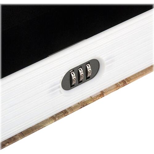 Alt View 12. Barska - Paris Hidden Book Safe-Combination Lock Diversion Lock Box-Portable Steel Safe - Beige/Brown.