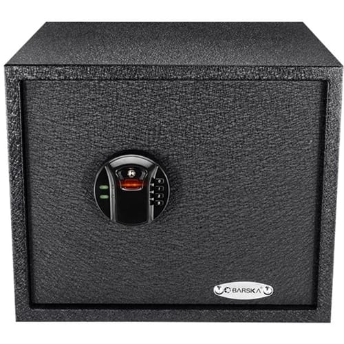 Barska - Safe with Key and Touch Lock - Larger Front