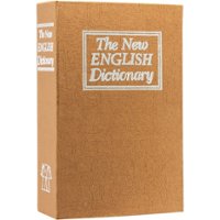 Barska - Dictionary Book Lock Box with Combination Lock - Tan - Front_Zoom