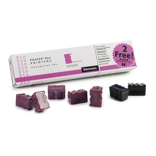 Front Standard. Xerox - Solid Ink Stick - Black, Magenta.