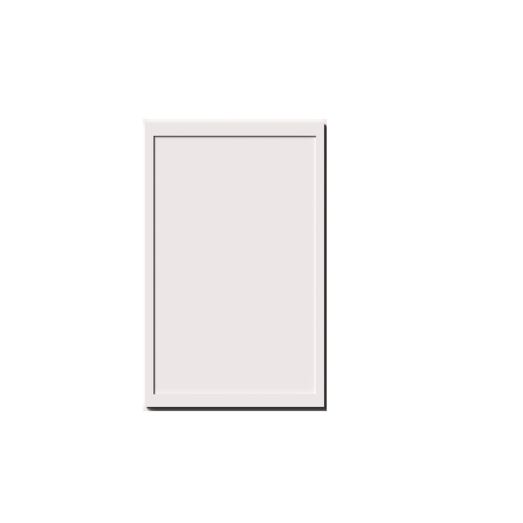 Alt View 1. Boyel Living - 18-in W x 18-in H x 12-in D Slim Shaker RTA Kitchen Wall Cabinet with Soft-Close - Snow White.