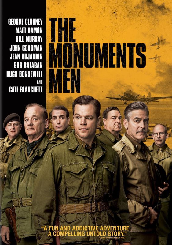  Monuments Men [Includes Digital Copy] [DVD] [2014]