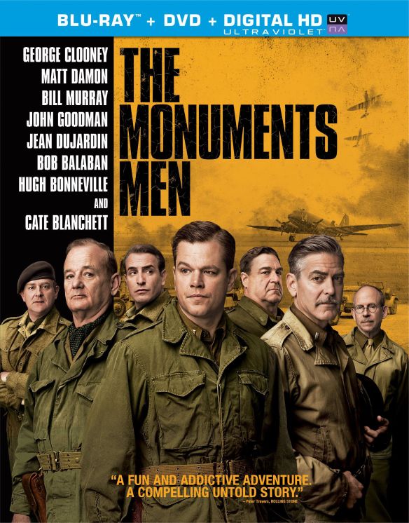 The Monuments Men [2 Discs] [Includes Digital Copy] [Blu-ray/DVD] [2014]