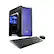 Front. CybertronPC - Electrum Desktop - AMD A6-Series - 16GB Memory - 1TB Hard Drive - Blue.