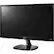 Left. LG - 22MP48HQ-P 21.5" IPS LED FHD Monitor - Glossy Black With Textured Back Cover.