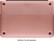 Back. Incase Designs - Hardshell Laptop Upper Shield Case for 13" Apple® MacBook® Pro Retina - Rose quartz.