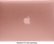Front Zoom. Incase Designs - Hardshell Laptop Upper Shield Case for 13" Apple® MacBook® Pro Retina - Rose quartz.