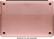 Back. Incase Designs - Hardshell Laptop Upper Shield Case for 15" Apple® MacBook® Pro Retina - Rose quartz.
