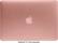Front. Incase Designs - Hardshell Laptop Upper Shield Case for 15" Apple® MacBook® Pro Retina - Rose quartz.