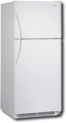 Angle Standard. Frigidaire - 21.0 Cu. Ft. Top-Mount Refrigerator - White.