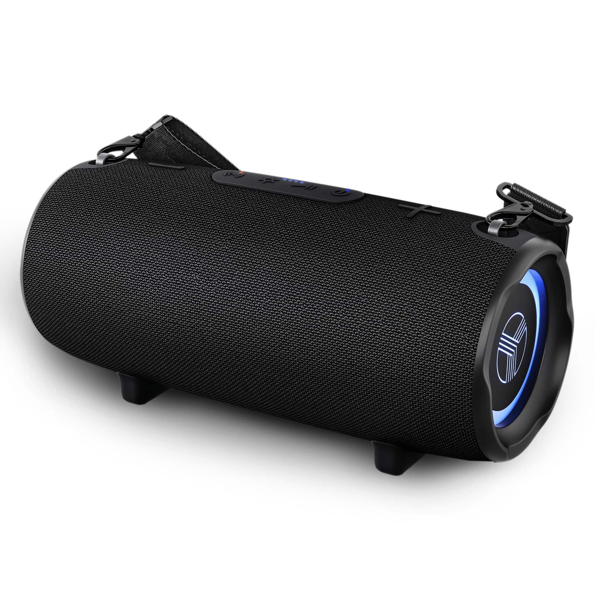 TREBLAB - HD-Max Ultra Loud Wireless Speaker - 60W Stereo Sound with Deep Bass, 20H Playtime, Powerbank, Waterproof, Bluetooth 5.3 - Black