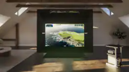 Foresight Sports - Complete Golf Sim Package w/ GCHawk Launch Monitor, 13ft Frame, with Frame Extension Projector, Gaming PC, Screen, & Mat - White