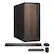 Front. ASUS - HP OmniDesk Desktop Copilot+ PC,Intel Ultra 7 265,32GB DDR5,2TB SSD+1TB Dock,Keyboard & Mouse,Wi-Fi 6,Win 11,Dark Wood - Dark Wood.