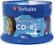 Front Zoom. Verbatim - Digital Vinyl CD Recordable Media - CD-R - 52x - 700 MB - 50 Pack Spindle - Silver.