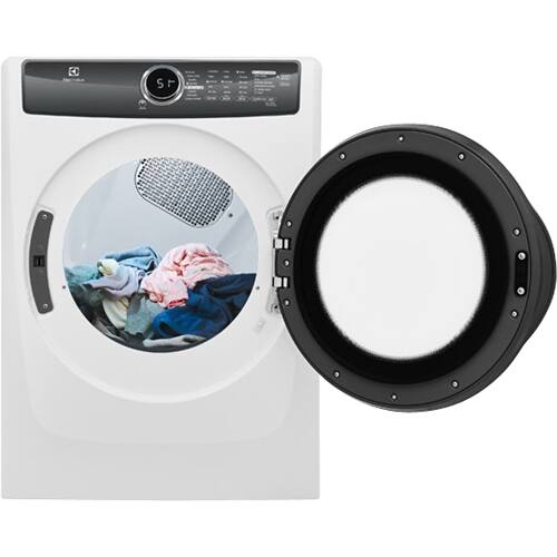Best Buy Electrolux 8.0 Cu. Ft. 8Cycle Electric Dryer with Steam