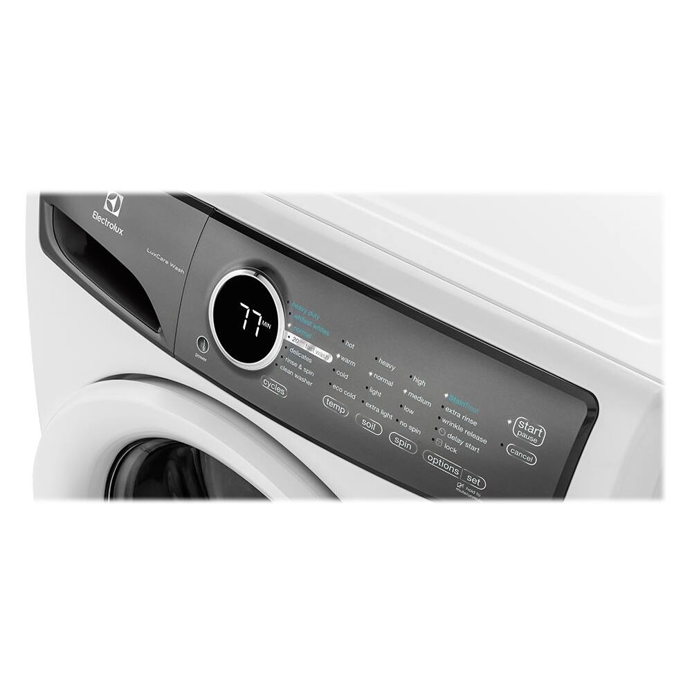 Best Buy Electrolux 4.3 Cu.Ft. 7Cycle FrontLoading Washer Island White EFLW417SIW