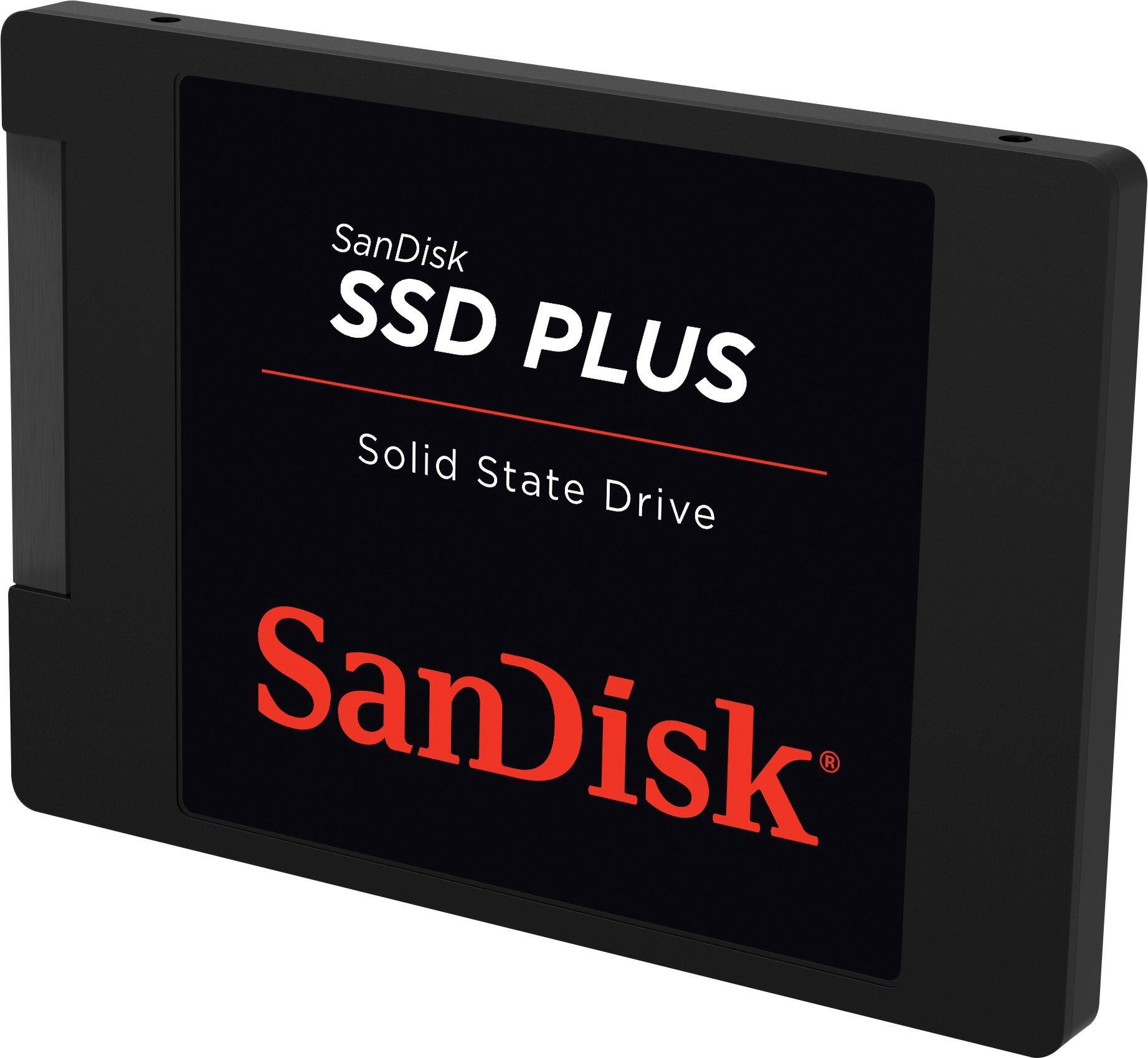 Alt View 11. SanDisk - 120GB Internal SATA Solid State Drive Plus - Black.