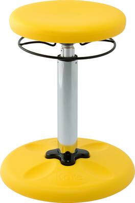 Kore Design - Kids Adjustable Tall Wobble Chair 16.5-24" - Yellow