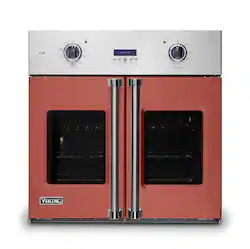Viking - 30" 7 Series French Door Single Built-In Electric Thermal Convection Oven - Spiced Cider - Front_Zoom