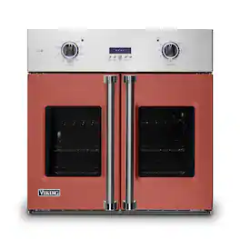 Viking - 30" 7 Series French Door Single Built-In Electric Thermal Convection Oven - Spiced Cider