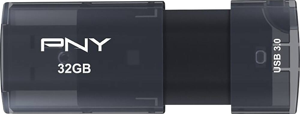Front. PNY - Elite X 32GB USB 3.0 Flash Drive.