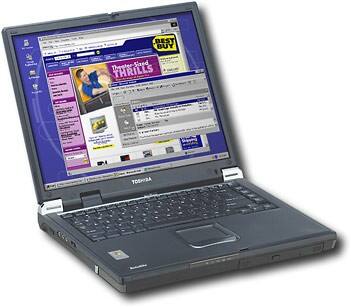 Angle Standard. Toshiba - Satellite 2.0GHz Notebook.
