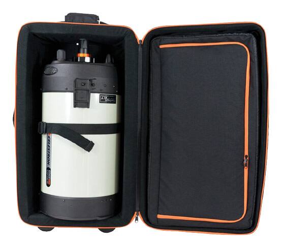 Alt View 13. Celestron - NexStar Rolling Carrying Case for Celestron NexStar 8 Telescopes - Black.
