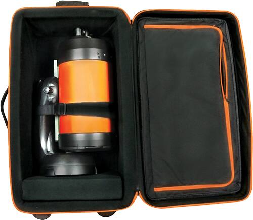 Alt View 1. Celestron - NexStar Rolling Carrying Case for Celestron NexStar 8 Telescopes - Black.