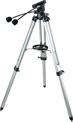 Angle View: Heavy-Duty Altazimuth Tripod for Select Celestron Binoculars and Scopes