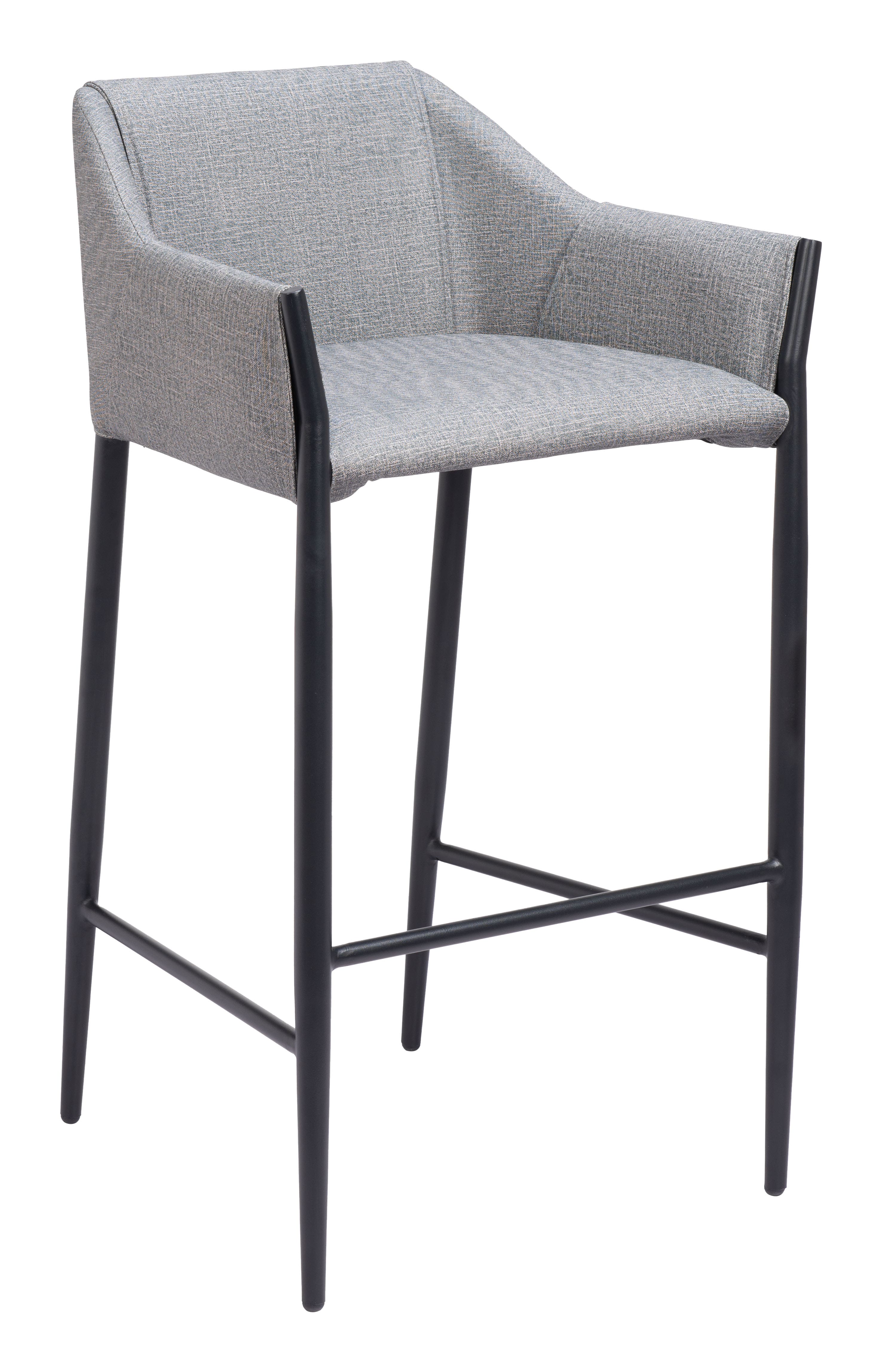 Hivvago - Andover Barstool - Slate Gray