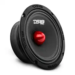 DS18 Audio - PRO-GM 6.5" Mid-Range Loudspeaker with Bullet, 140W RMS 4-Ohm