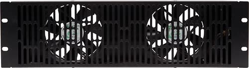Sanus - Foundations Component Series 3U Ultraquiet Fan - Black - Front_Zoom