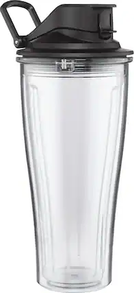 Front. Vitamix - 20-ounce Cup - Clear.
