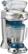 Angle. Margaritaville - Key West Frozen Concoction Maker with Easy Pour Jar and XL Ice Reservoir - Silver.