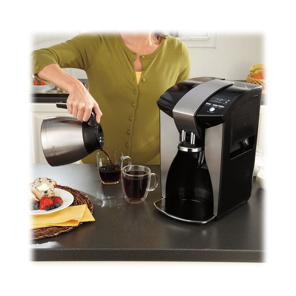 Mr. Coffee Versatile Brew 12-Cup Programmable Coffee Maker and Hot Water  Dispenser BVMC-DMX85