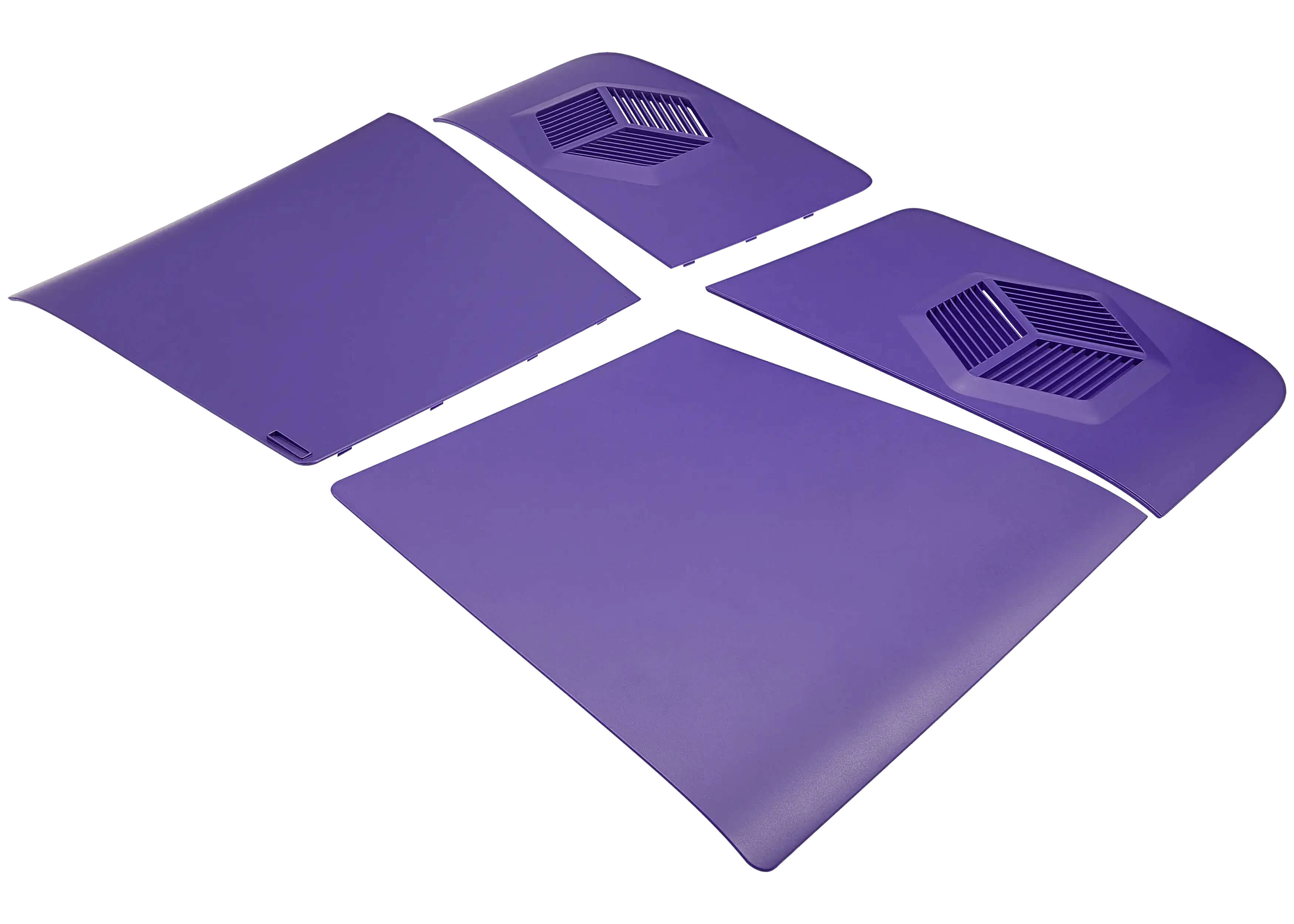 Alt View 1. MobileSentrix - Console Shell Faceplate Covers Replacement Compatible For PlayStation 5 Pro PS5 Pro (D-006) (Digital Edition) - Purple - Purple.