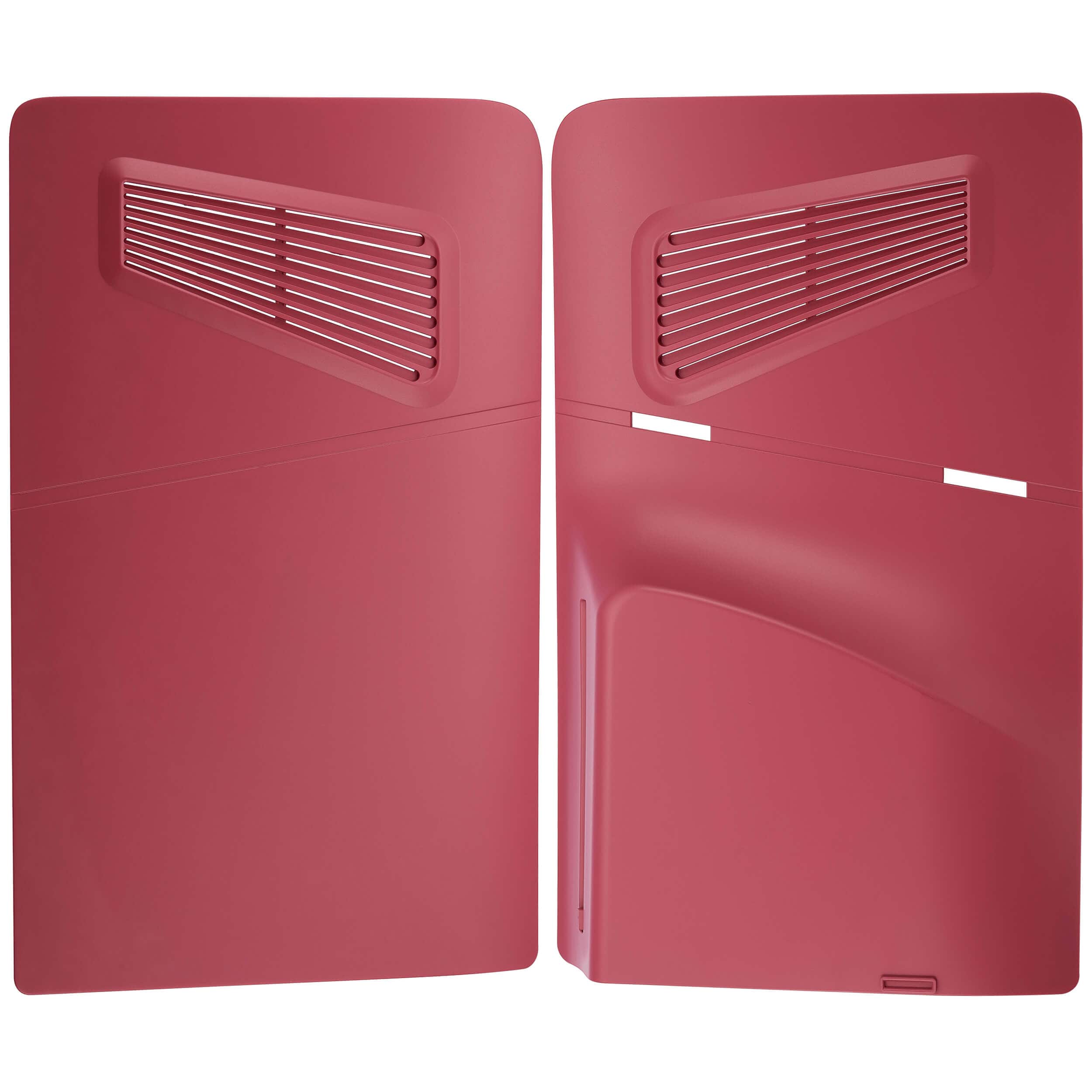 MobileSentrix - Console Shell Compatible For PlayStation 5 Slim (2 Piece Set) - Rose Red