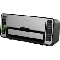 FoodSaver - 2-In-1 Automatic Bag-Making Vacuum Sealing System - Silver/Black - Angle_Zoom