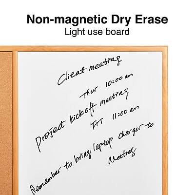 Non-magnetic Dry Erase  
Light use board  

Clean meeting  
Thu 10:00 am  

Project kickoff meeting  
Fri 11:00 am  

Remember to bring laptop charger to meeting