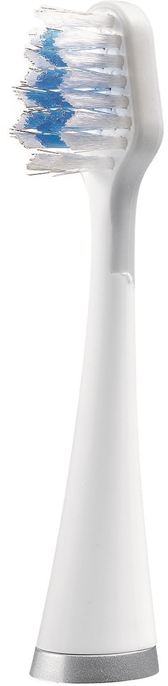 Left View: Philips Sonicare - Premium Plaque Control Brush Heads (2-Pack) - White